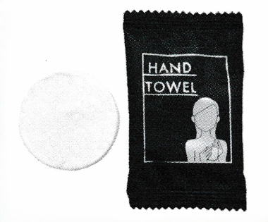 使い捨てコンパクト圧縮ハンドタオル