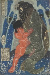 歌川国芳 UTAGAWA KUNIYOSHI 坂田怪童丸